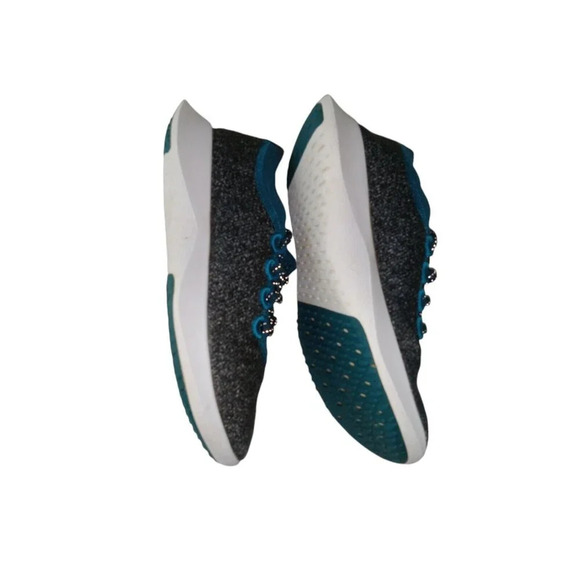 Allbirds Womens Wool Runner Mizzle Blue/Gray Running Shoes Size 9 - Picture 7 of 12